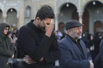 تجمع مردم قم در پی اعلام خبر شهادت رهبر معظم انقلاب