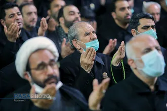 مراسم شام&zwnj;غریبان حضرت سید الشهداء (علیه السلام) در حرم مطهر رضوی