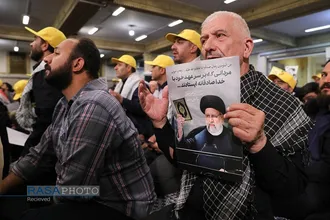 مراسم بزرگداشت رئیس&zwnj;جمهور شهید و همراهان گرامی ایشان با حضور رهبر انقلاب