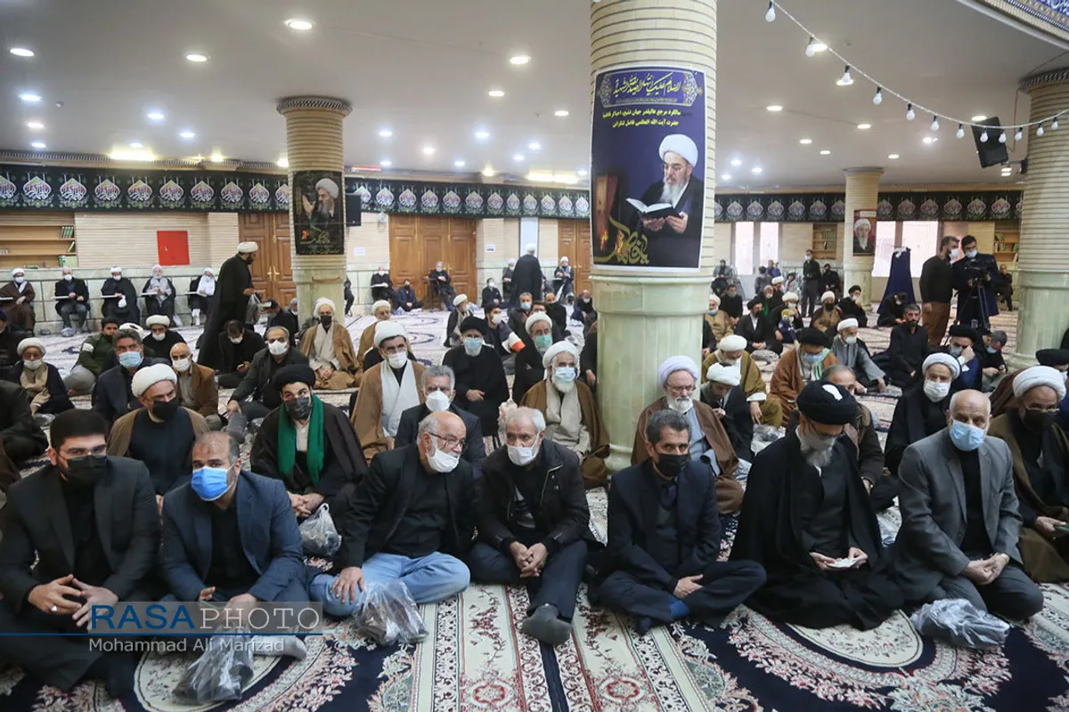 مراسم بزرگداشت سالروز ارتحال حضرت آیت الله فاضل لنکرانی