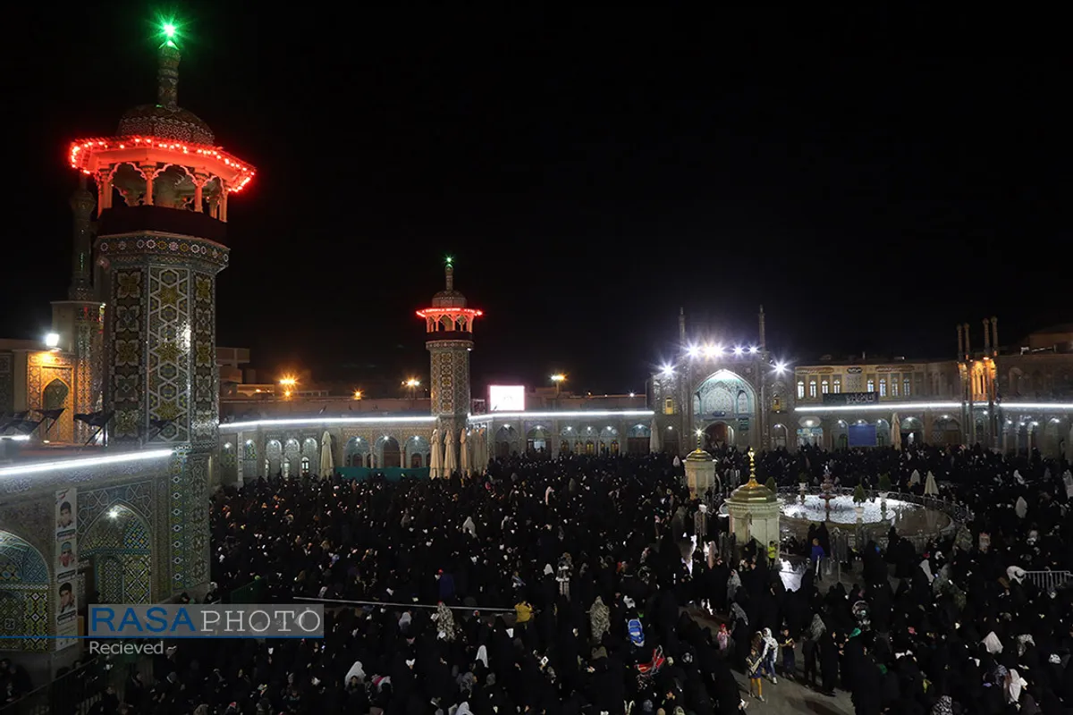 احیا شب ۲۱ ماه مبارک رمضان در حرم حضرت معصومه (سلام&zwnj;الله&zwnj;علیها)
