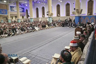 دیدار شرکت&zwnj;کنندگان در مسابقات بین&zwnj;المللی قرآن با رهبر انقلاب