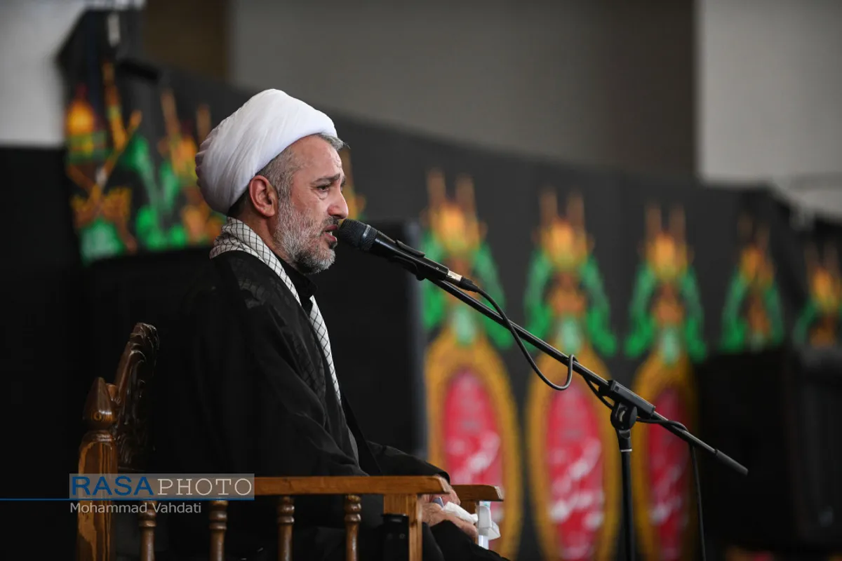 عزاداری روز هفتم محرم ۱۴۴۴ در هیئت کف العباس (ع) قم