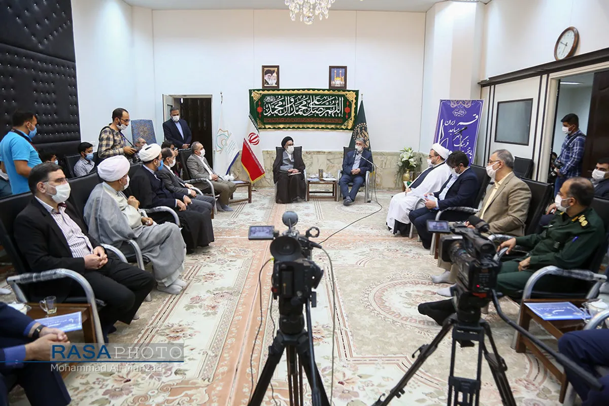آیین رونمایی از نماد پایتخت فرهنگی و هنری مساجد ایران