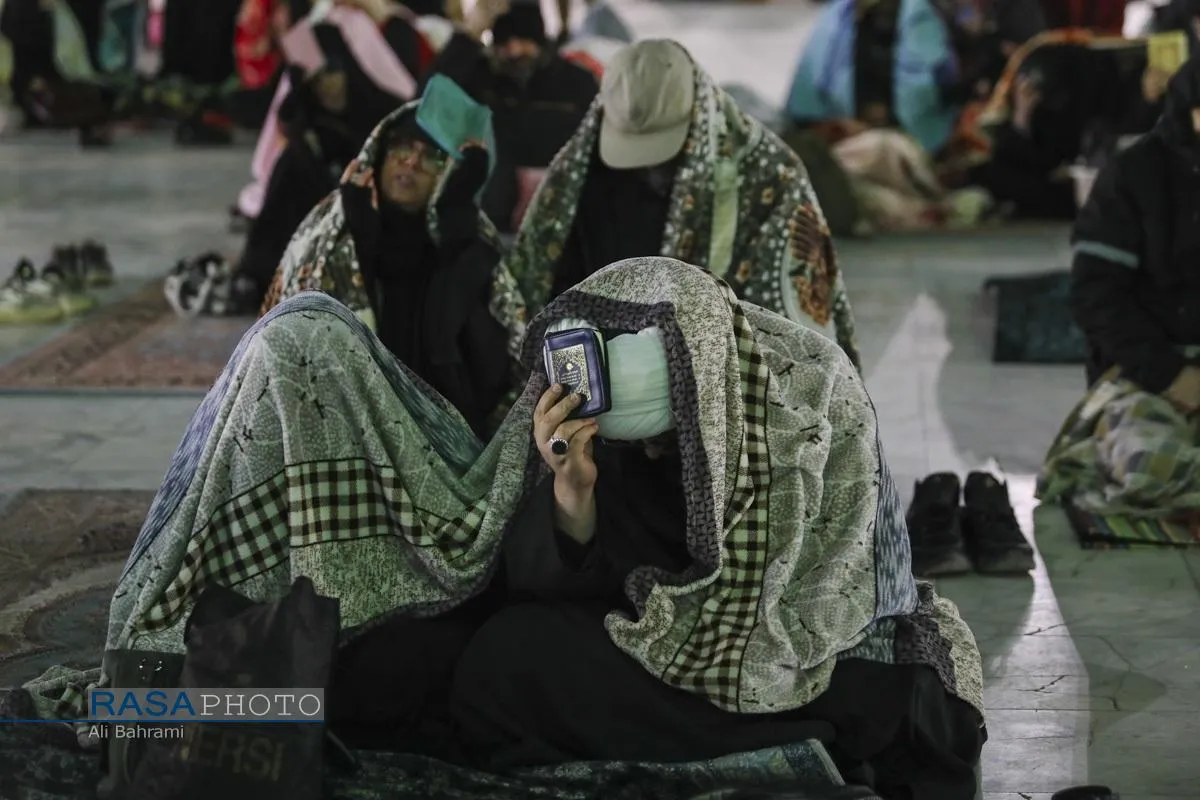 احیاء شب بیست و یکم ماه مبارک رمضان در مسجد مقدس جمکران