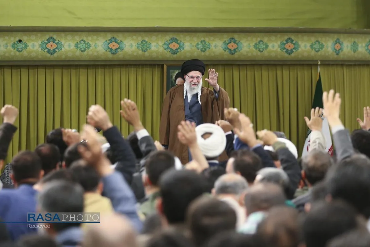 مراسم جشن میلاد حضرت صدیقه طاهره فاطمه زهرا (سلام&zwnj;الله&zwnj;علیها) با حضور رهبر انقلاب