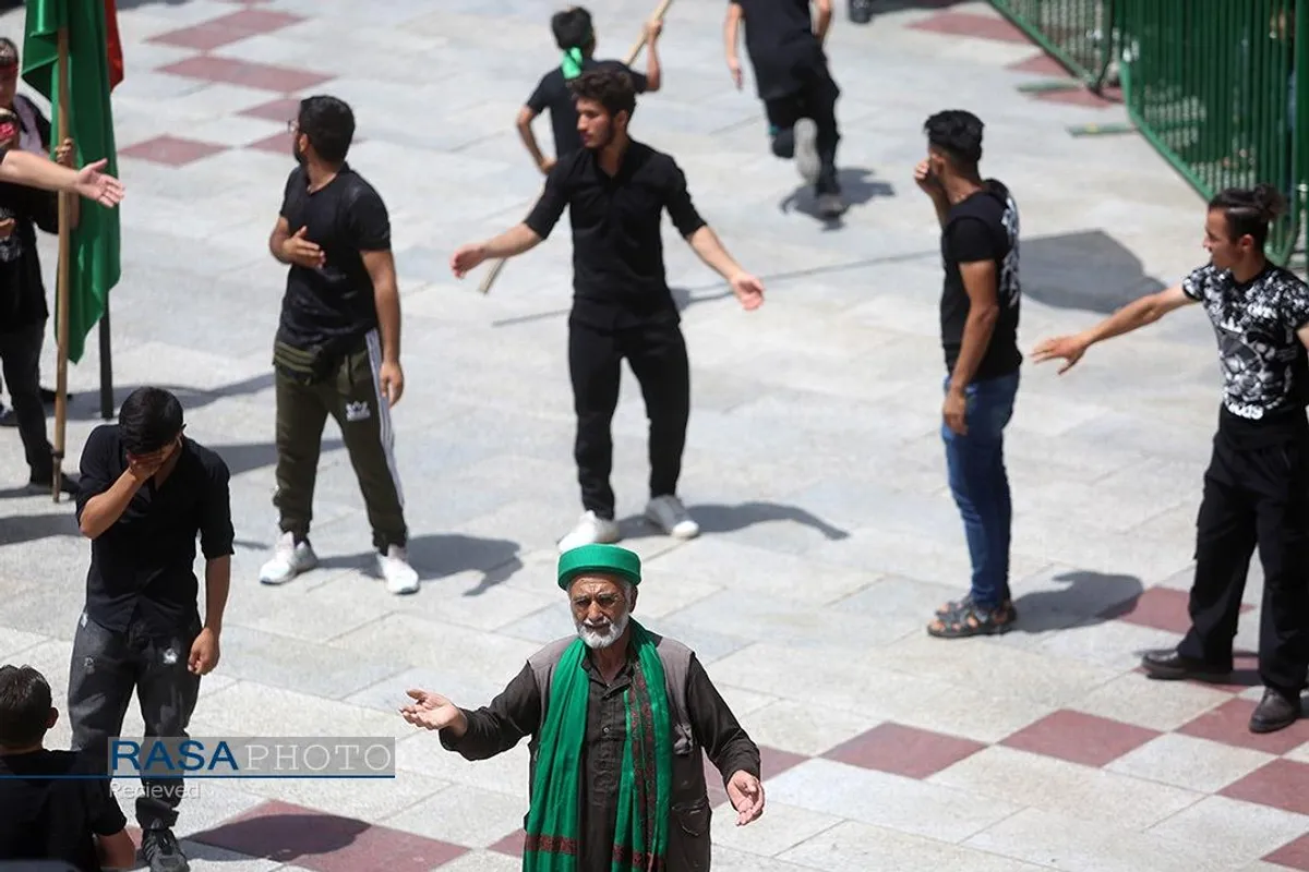 عزاداری روز عاشورا در حرم مطهر کریمه اهلبیت (علیهم&zwnj;السلام)