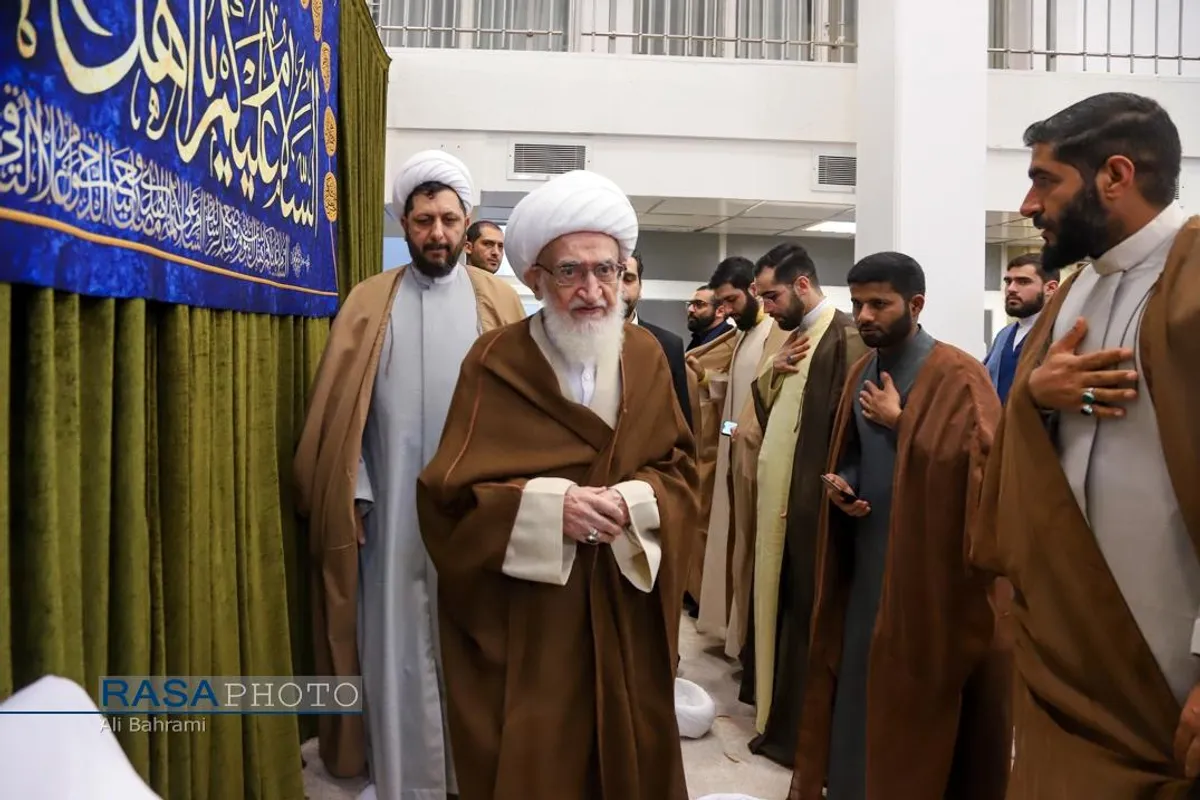 جشن روز نیمه شعبان و عمامه&zwnj;&zwnj;گذاری طلاب