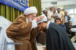 جشن عمامه گذاری تعدادی از طلاب در روز نیمه شعبان