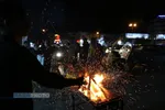 ایستگاه صلواتی طلاب مدرسه علمیه رضویه گرگان در شام شهادت حضرت زهرا (س)