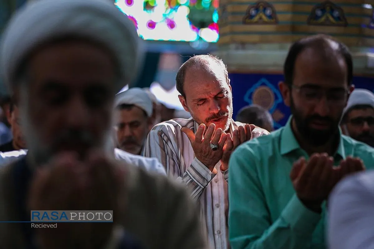 اقامه نماز عید سعید قربان در مسجد مقدس جمکران