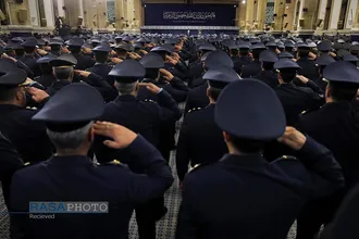 دیدار جمعی از فرماندهان نیروی هوایی و پدافند هوایی ارتش با فرمانده کل قوا