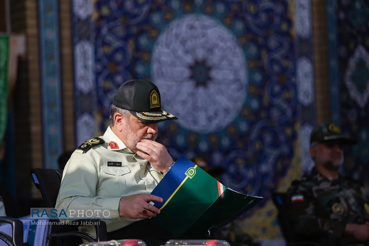 &laquo;عهد سربازی&raquo; نیرو&zwnj;های مسلح با امام زمان (عج) در جمکران&lrm;&lrm;