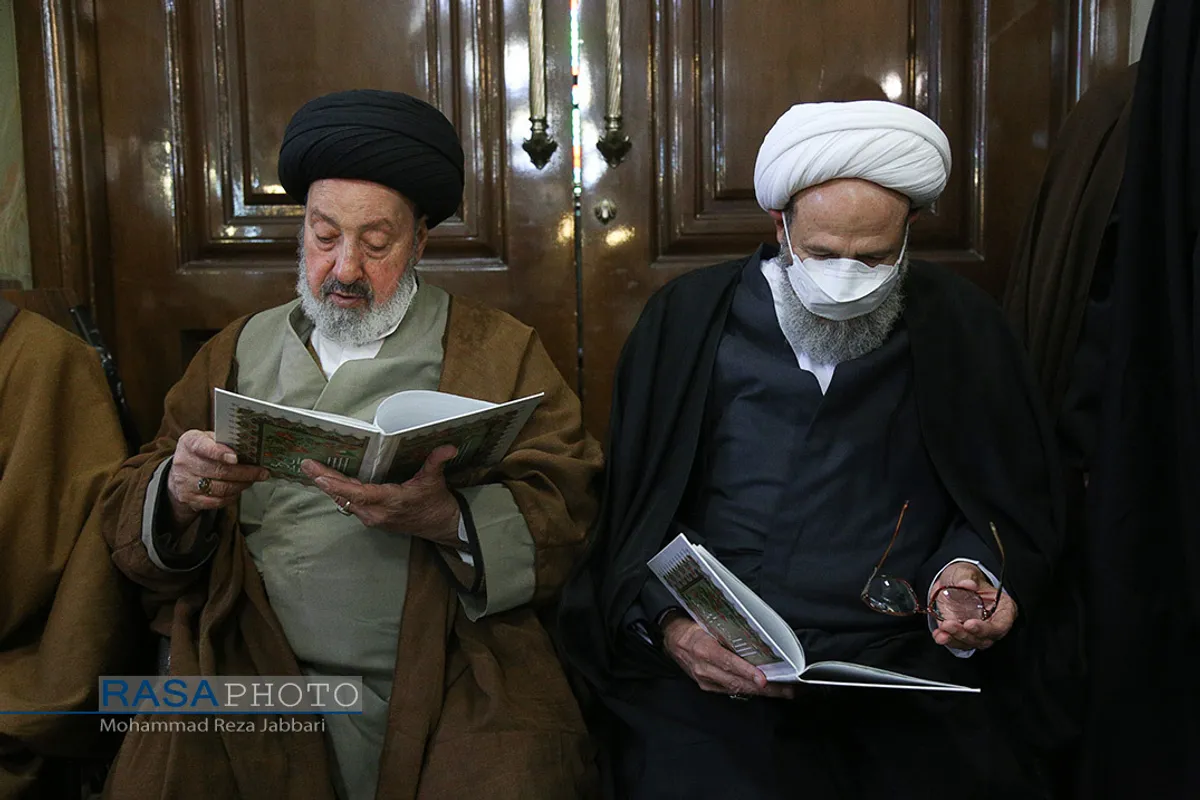 مراسم ترحیم حضرت آیت الله صافی گلپایگانی با حضور مراجع، علما و شخصیت&zwnj;های حوزوی