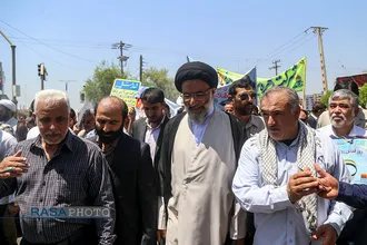 به سوی قدس | راهپیمایی روز جهانی قدس در اهواز