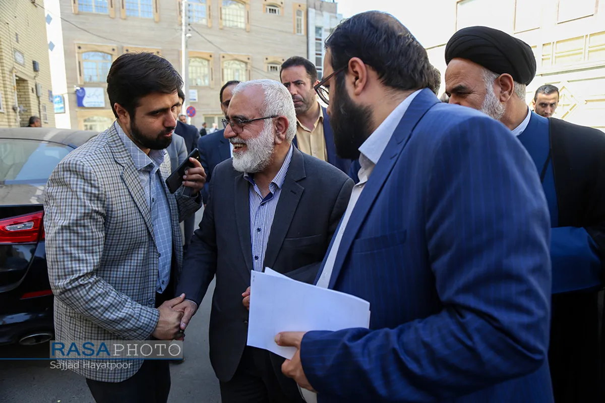 دیدار سید مرتضی بختیاری رئیس جدید کمیته امدادامام خمینی (ره) با مراجع تقلید