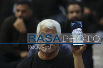بزرگداشت رهبر شهید انقلاب از سوی آیت&zwnj;الله مکارم شیرازی در حرم مطهر
