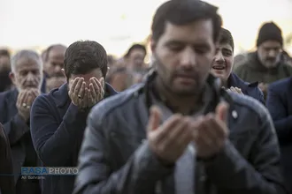اقامه دومین نماز طلب باران در قم
