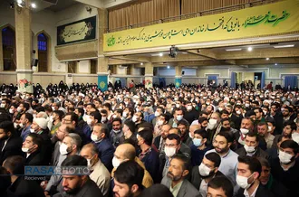 دیدار مداحان اهل&zwnj;بیت (علیهم&zwnj;السلام) با مقام معظم رهبری
