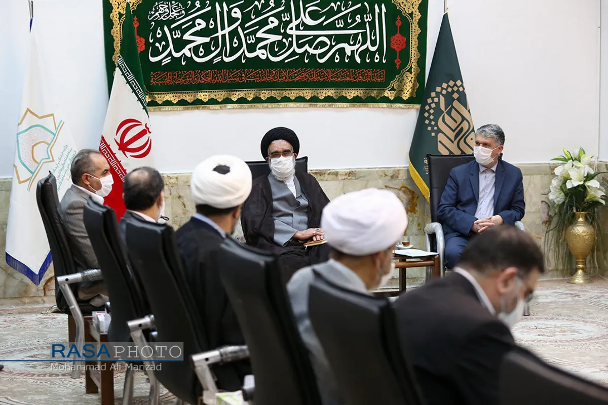 آیین رونمایی از نماد پایتخت فرهنگی و هنری مساجد ایران