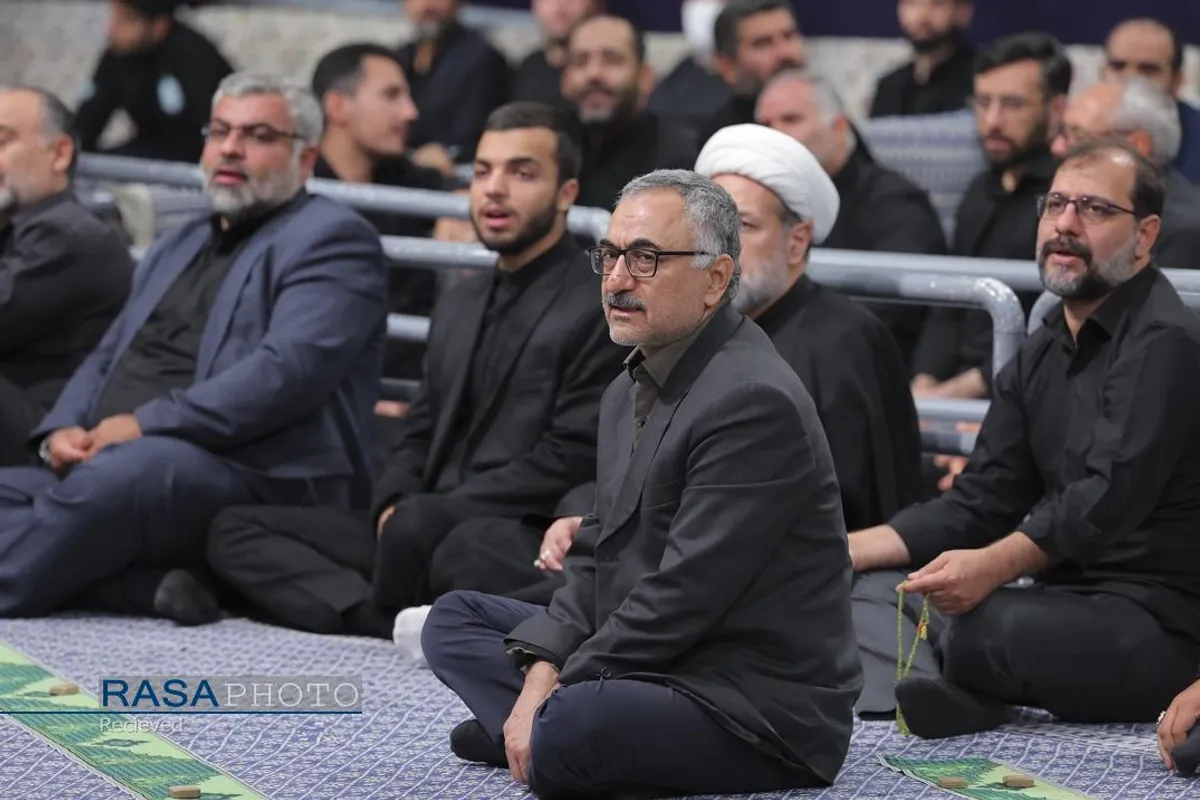 مراسم عزاداری شام غریبان حسینی (علیه&zwnj;السلام) در حسینیه امام خمینی (ره)