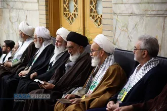 گرامیداشت فرماندهان شهید حزب&zwnj;الله در حرم بانوی کرامت