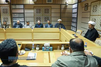 حضور اهالی رسانه استان در دفتر حزب&zwnj;الله لبنان در قم