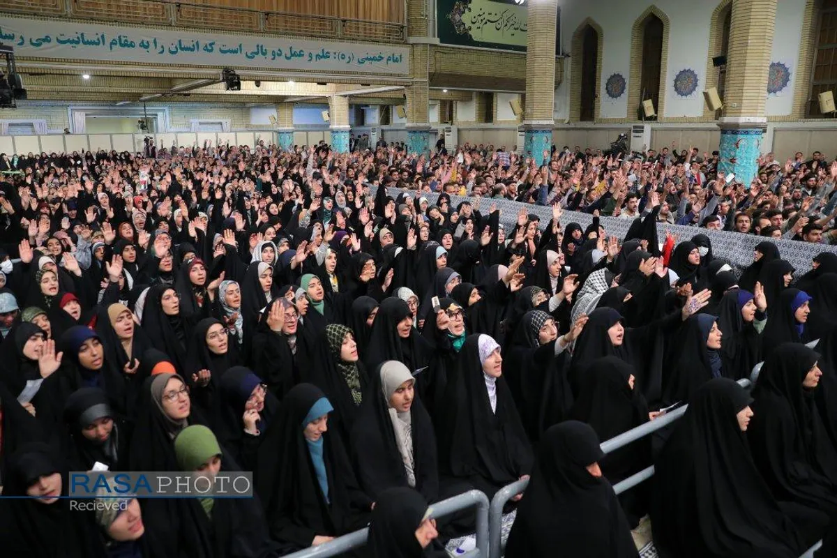 دیدار رمضانی دانشجویان با رهبر معظم انقلاب اسلامی