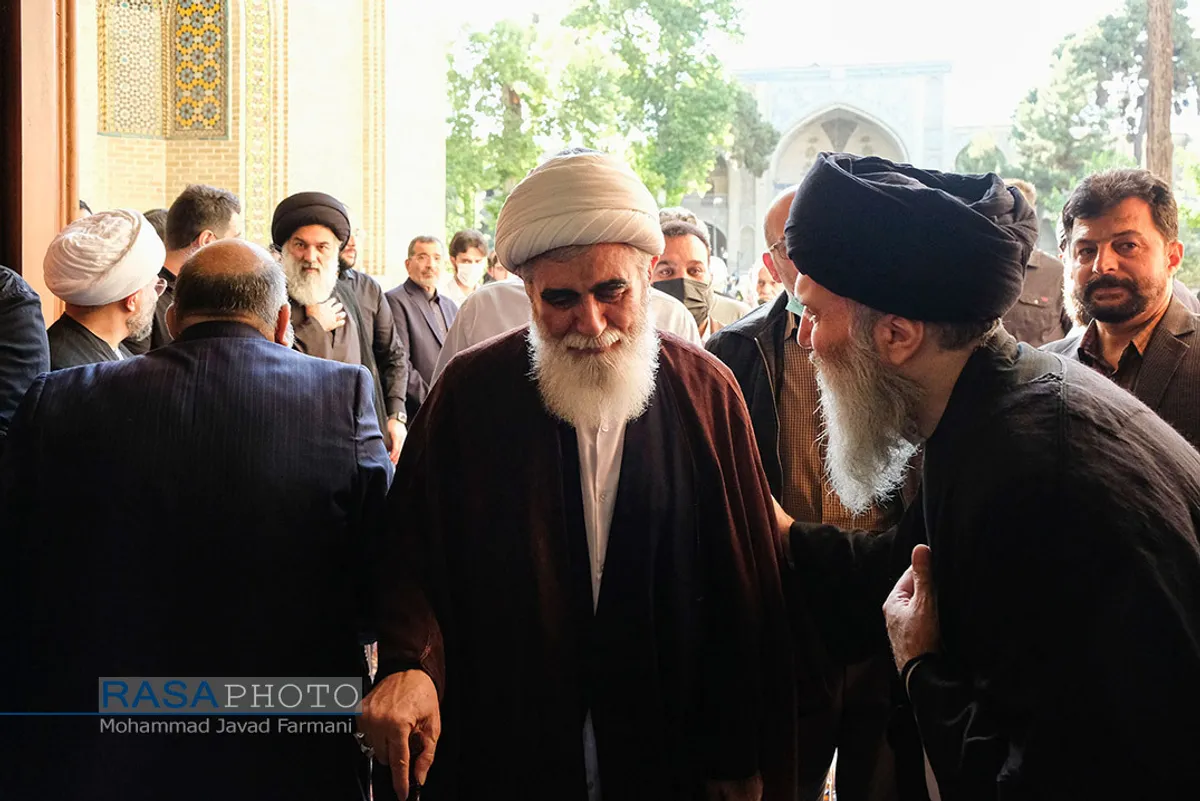 مراسم بزرگداشت آیت الله فاطمی&zwnj;نیا در مدرسه عالی شهید مطهری