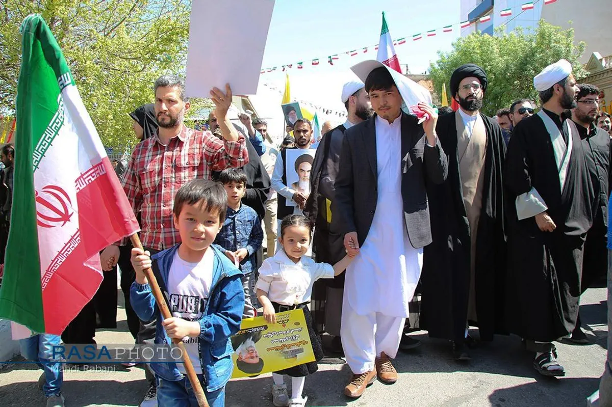 راهپیمایی باشکوه روز قدس در قم