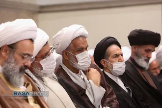 دیدار جمعی از مبلغان و طلاب حوزه&zwnj;های علمیه سراسر کشور