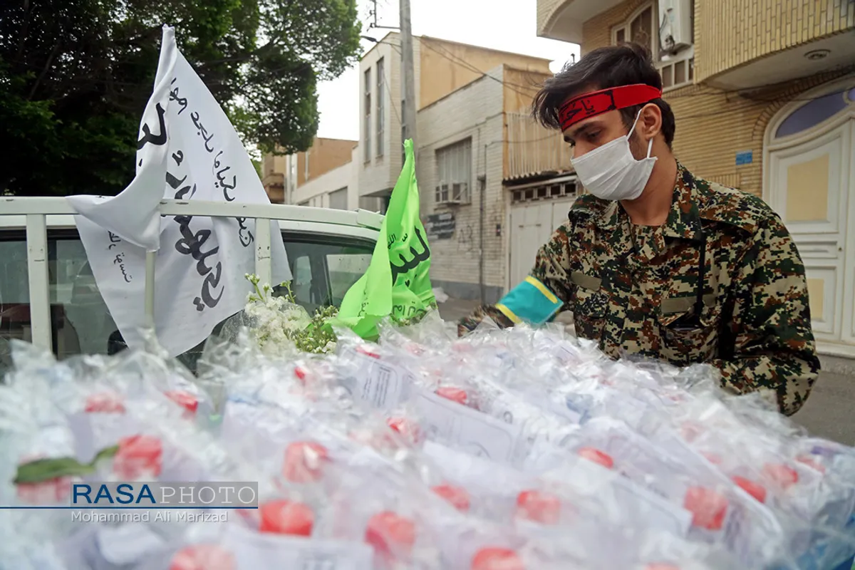 طرح غربالگری خانه به خانه توسط جوانان بسیجی قم