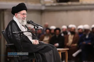 دیدار جمعی از مبلغان و طلاب حوزه&zwnj;های علمیه سراسر کشور