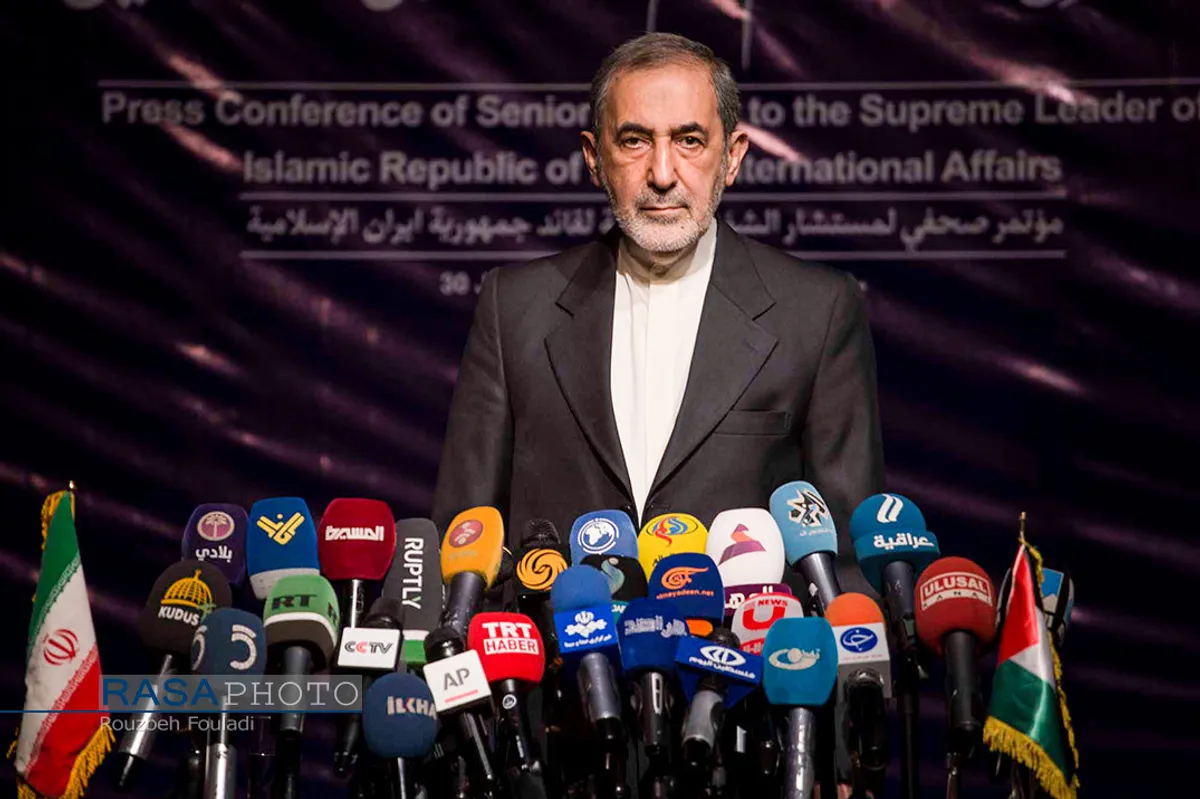 نشست خبری مشاور مقام معظم رهبری در امور بین الملل با محوریت معامله قرن&lrm;