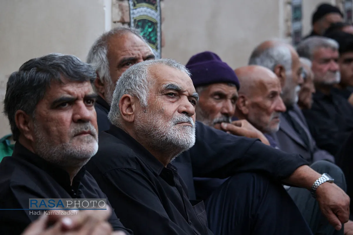 مراسم عزاداری سنتی حسن حسین (ع) در حسینیه گود بیرجند&lrm;