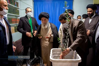 دیدار رییس سازمان جنگل&zwnj;ها، مراتع و آبخیزداری کشور با علما و مراجع تقلید در قم