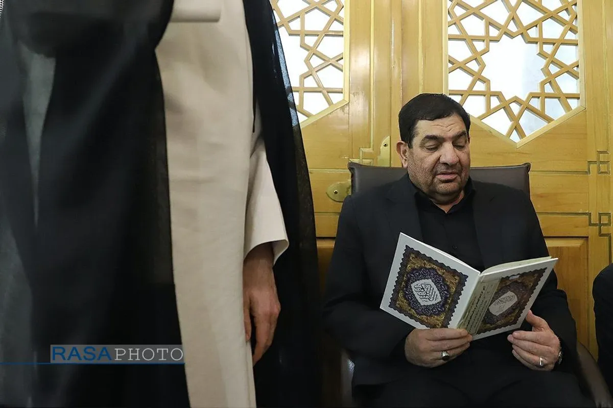 مراسم بزرگداشت شهدای خدمت در حرم حضرت معصومه (سلام&zwnj;الله&zwnj;علیها)