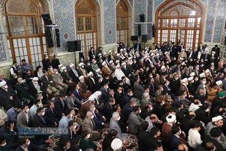 سخنرانی رهبر انقلاب در اجتماع عظیم زائران و مجاوران حرم مطهر رضوی (علیه&zwnj;السلام)