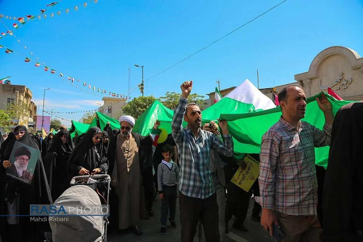 راهپیمایی باشکوه روز قدس در قم