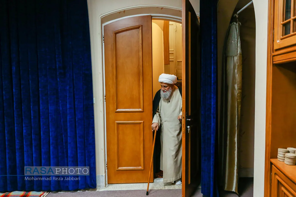 دیدار دبیرکل مجمع جهانی تقریب مذاهب با آیت الله کریمی جهرمی&lrm;&lrm;