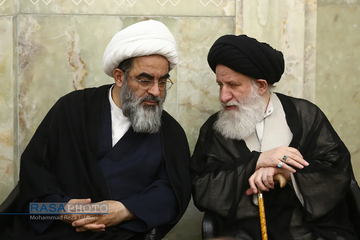مراسم ختم آیت الله فاطمی&zwnj;نیا در مسجد اعظم قم