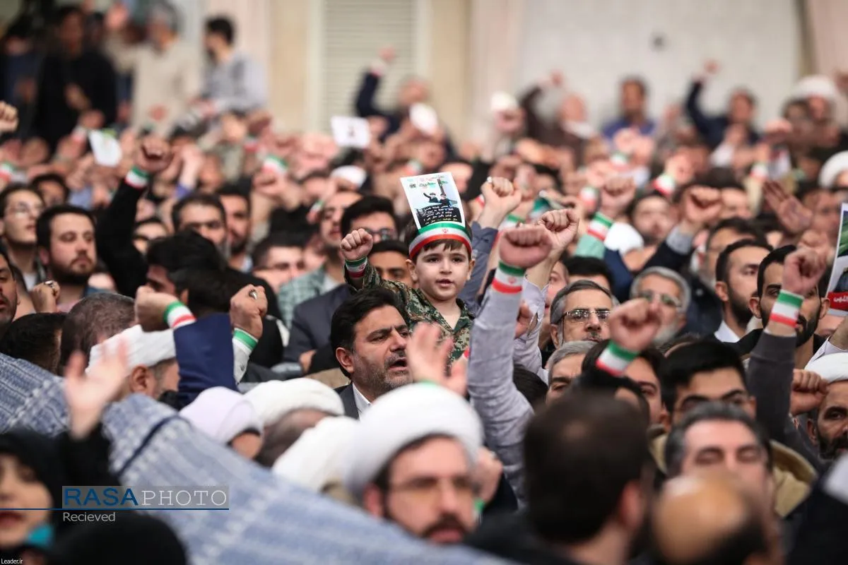 دیدار مردم آذربایجان شرقی با رهبر معظم انقلاب