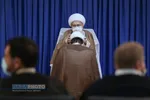 عمامه گذاری تعدادی از طلاب حوزه علمیه قم در روز میلاد حضرت زهرا (سلام الله علیها)