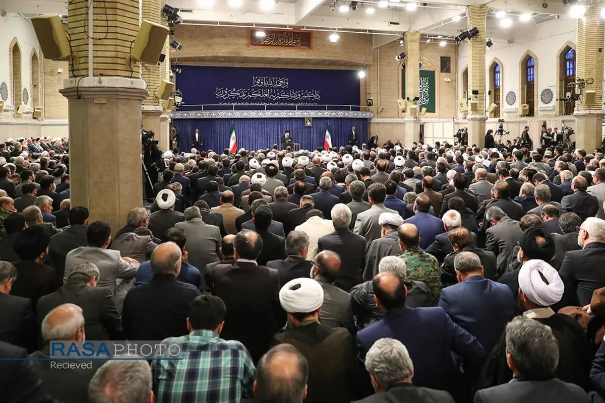 دیدار مسئولان نظام با رهبر معظم انقلاب اسلامی