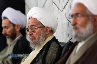 مراسم سوگواری حضرت اباعبدالله&zwnj;الحسین(ع) در هیئت ثارالله قم&lrm;
