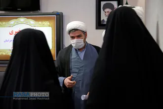 نشست خبری معاون پژوهش حوزه علمیه خراسان&lrm;