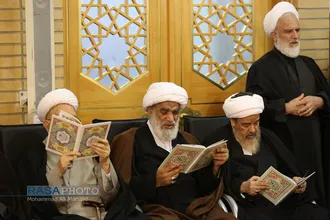 مراسم بزرگداشت سپهبد شهید حاج قاسم سلیمانی و شهداء مقاوت در حرم مطهر حضرت معصومه (س)