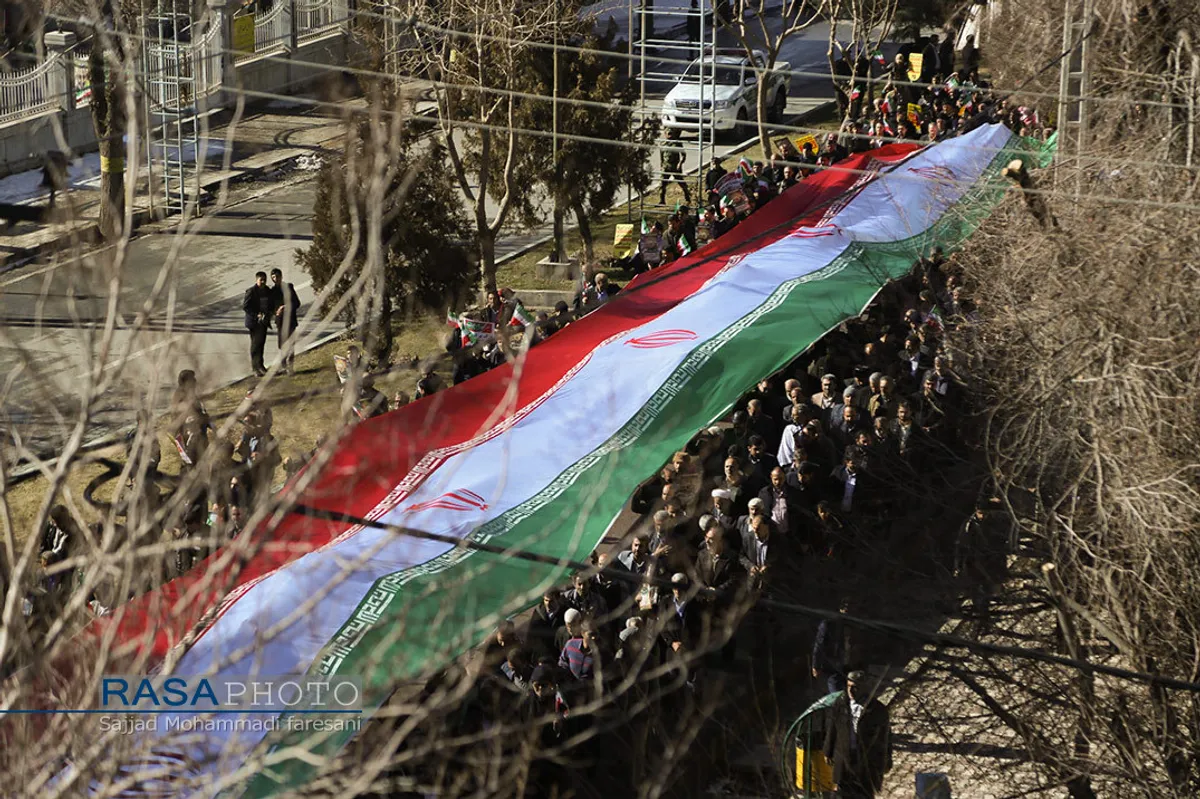 راهپیمایی مردم شهرکرد در حمایت از اقتدار و صلابت انقلاب اسلامی