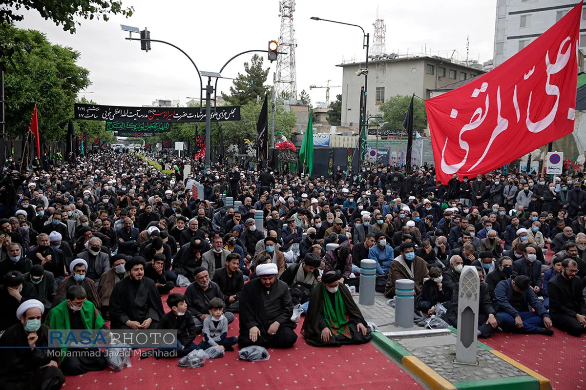 اجتماع بزرگ عزاداران علوی با سخنرانی آیت الله سیدان در مشهد