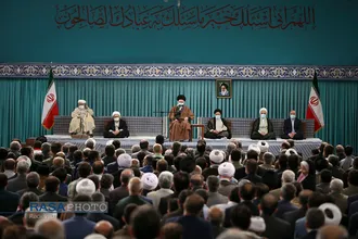 دیدار مسئولان نظام و سفرای کشور&zwnj;های اسلامی با مقام معظم رهبری